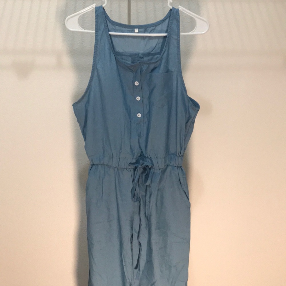 Chambray Jumpsuit